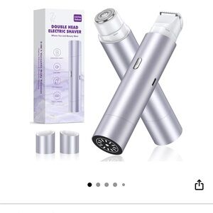 Bikini Trimmer Dual head face shaver body hair trimmer for women